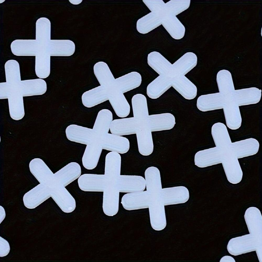 100Pcs Tile Seam Positioning Cross Plastic Leveler Cross Clip Tile Floor Tile Wall Tile Leveler 885681189059