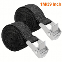 1pc Zinc Iron Buckle Binding Car Cargo Bundle Belt Zinc Alloy Finishing Belt Polyester Bondage Belt Cargo Moving Belt