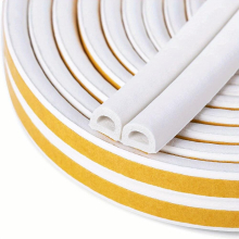 1 Roll 5m Weather Strip Self Adhesive Foam Window Sealing Strip For Doors And Windows Weather Stripping Gap Blocker Bug Resistant And Wind Resistant 9