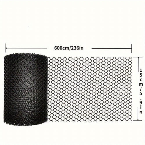 1pc Gutter Guard Mesh 6 1 Meter Leaf Guard Protects From Branches Leaves Debris Easy Cut With Scissors To Custom Lengths Easy Install Does Not Rust