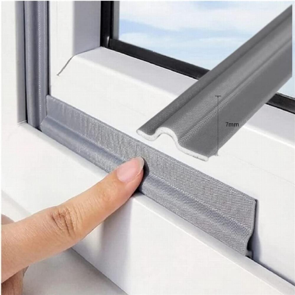 1Pc Self Adhesive Window Gap Sealing Strip Windproof Soundproof Weather Stripping Door Seal Pu Foam Sliding Door Bottom Seal Tape Guard Sealer 885681191939