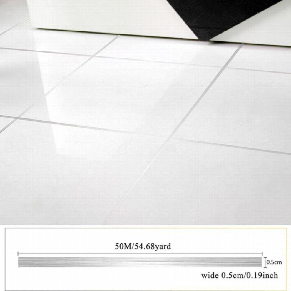 1Pc Self Adhesive Floor Tile Stickers Waterproof Wall Gap Sealing Tape Strip Floor Tile Beauty Seam Sticker Wall Decoration 885681188458