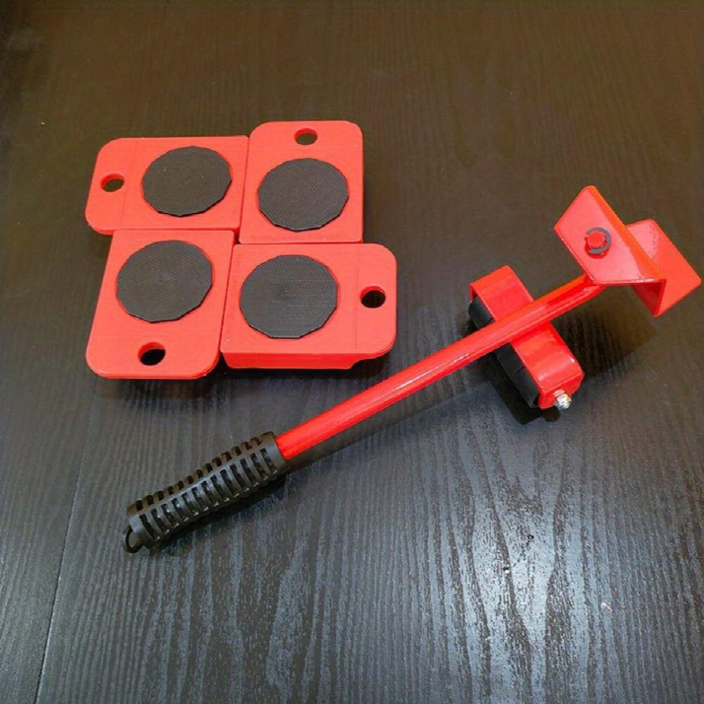 5Pcs Plastic Mover Set Furniture Mover Lifter Kit Heavy Furniture Appliance Moving And Lifting Kit 885681191755