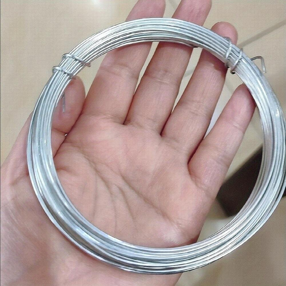 1Pc Galvanized Hobby Wire Purpose Steel Wire Ideal For Crafts Diy Projects Fastening Fixing Up Fences 885681192356