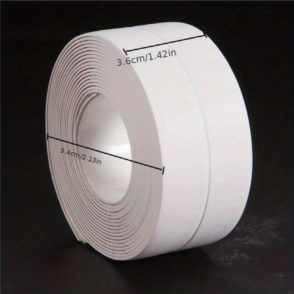 1 Roll Caulk Strip 150 01Cm Waterproof Caulking Tape Window Sealing Tape Mildew Proof Moisture Proof Seal Strip Adhesive Sealing Strip For Doors And W 885681193315