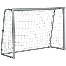SPORTNOW 8ft x 5ft Football Goal with Easy Assembly, Weather-Resistant Net & Ground Stakes A62-038V01GY