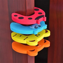 4 PCS Baby Cartoon Safe Animal Door Stop