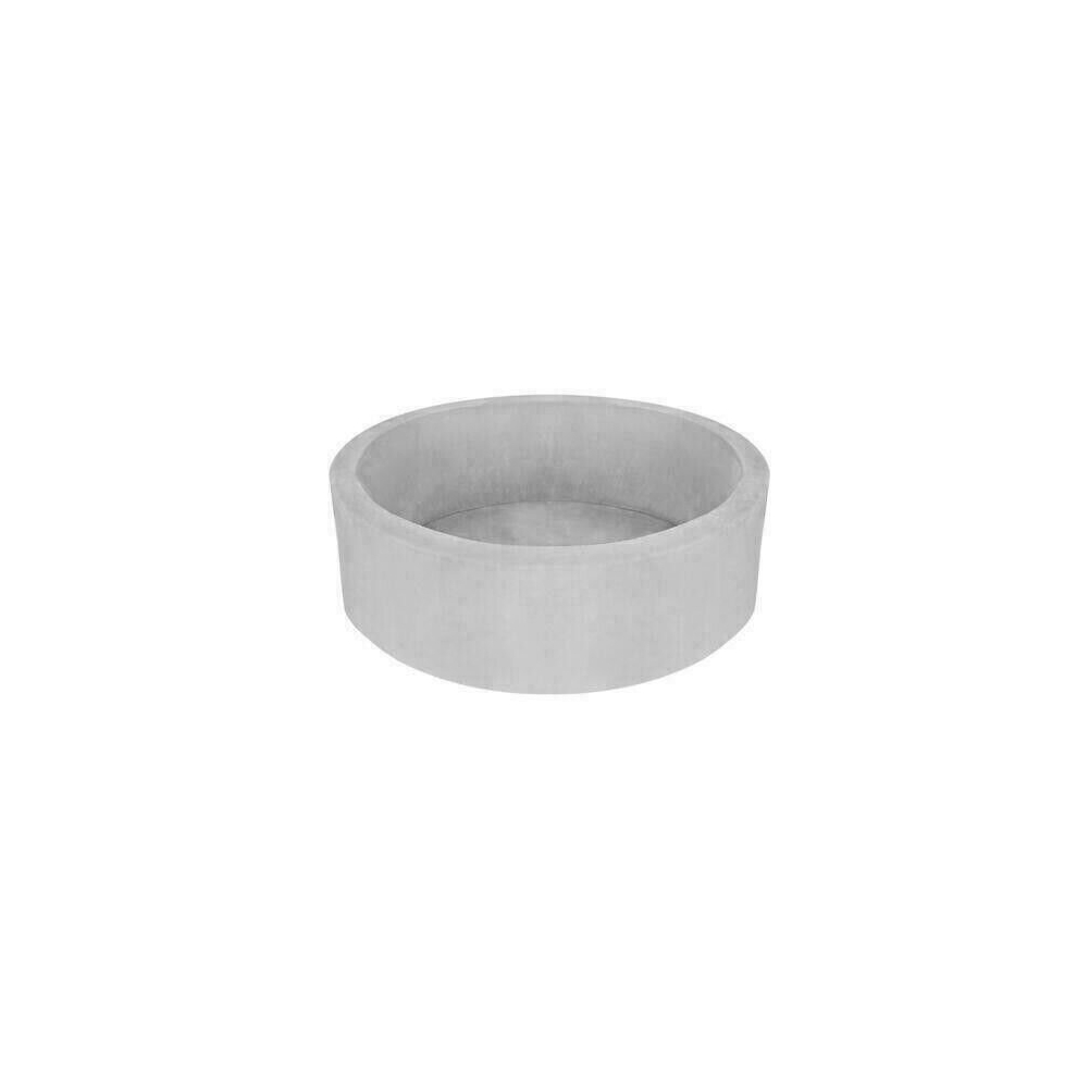 (Grey) Soft Baby Foam Ball Pit Pool Round New