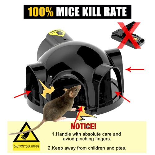 Strong Snap Mouse Rat Traps-High Sensitive Snap Big Plastic Mouse Trap Rodent Catcher 1