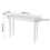 108cm Mirrored Console Hallway Entrance Table Accent Side Sofa Table 7