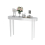 108cm Mirrored Console Hallway Entrance Table Accent Side Sofa Table 5