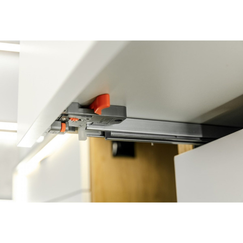 GTV (500mm) Invisible Concealed Under Mounting Drawer Runners 2