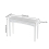 120cm Long Mirrored Entryway Table with Crushed Diamond  Vanity Table 5