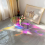 Acrylic Coffee Table Clear Colorful End Side Table for Living Room 3