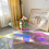 Acrylic Coffee Table Clear Colorful End Side Table for Living Room 4