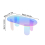 Acrylic Coffee Table Clear Colorful End Side Table for Living Room 7