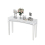 120cm Long Mirrored Entryway Table with Crushed Diamond  Vanity Table 4