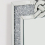 Rectangle Decorative Wall Mirror Crush Diamond Mirror for Living Room 7