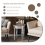 Luxury Glass Mirrored End Side Round Table for Sofa Side 60cm H 8