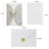 20 Set Butterfly Invitation Cards (Silver Glitter) 2