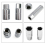 Spark Plug Socket Wrench Set Socket Wrench Red Handle 4Pcs Set 16mm 3