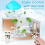 Rain Cloud Humidifier Diffuser with Remote,Water Drip Waterfall Lamp 3