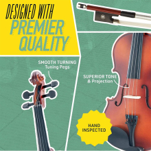 Violin 1/8 Violin,Music Instruments for Adults Child Violin