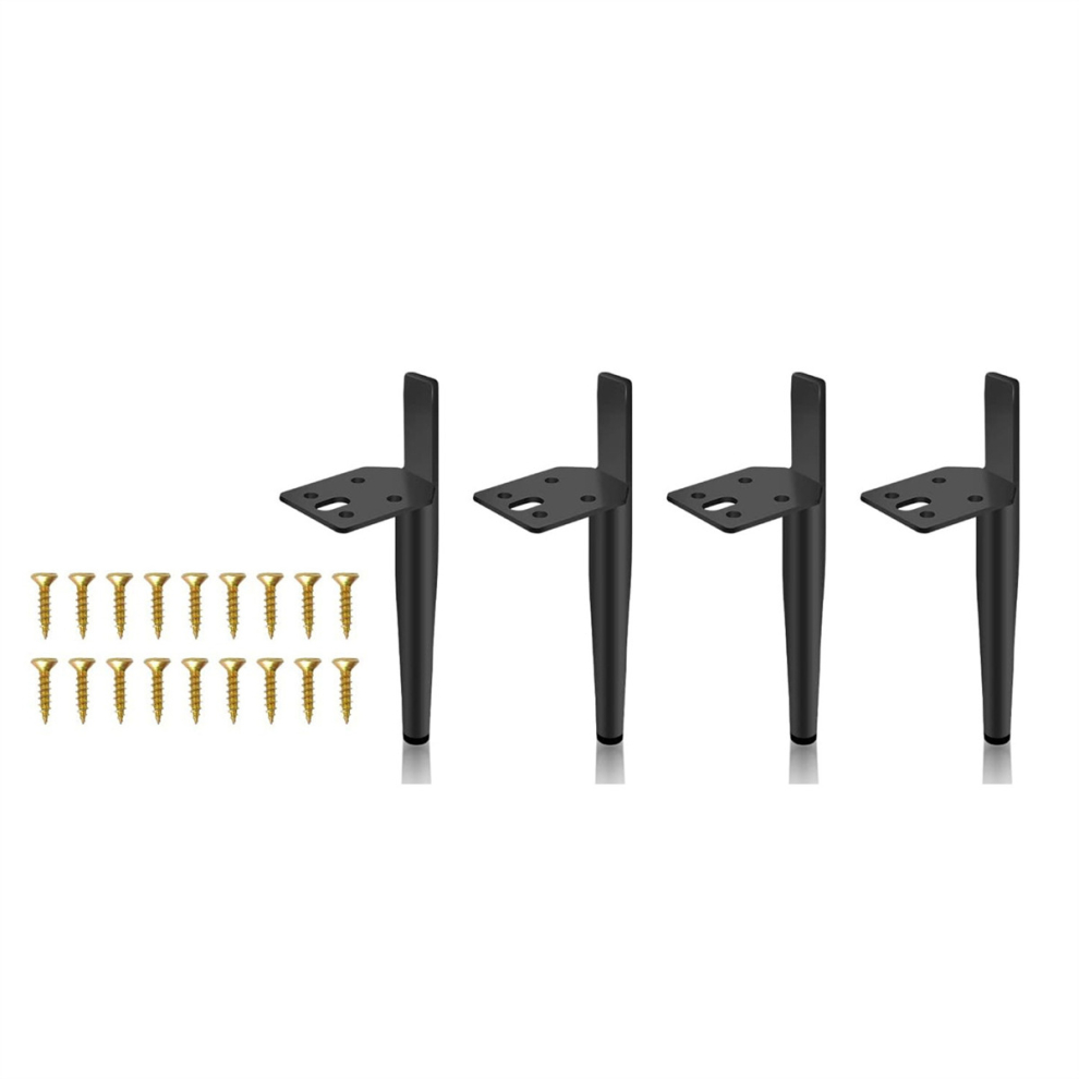 Furniture Feet Height 19.5Cm Gold Metal Table Legs Maximum Load Black 4762472969068
