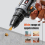 Diamond Hole Saw Kit, Dry/Wet Brazing Tile Core Drill Bits Sets 5