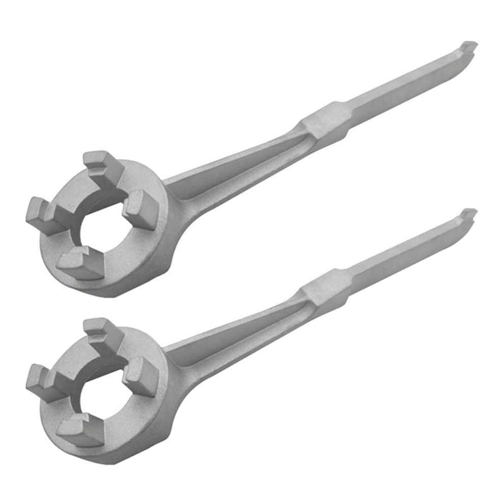 2Pcs Bung Wrench, Gallon Drum Wrench Barrel Wrench Drum Opener Tool-image-OPC-PD8V8GF-NEW