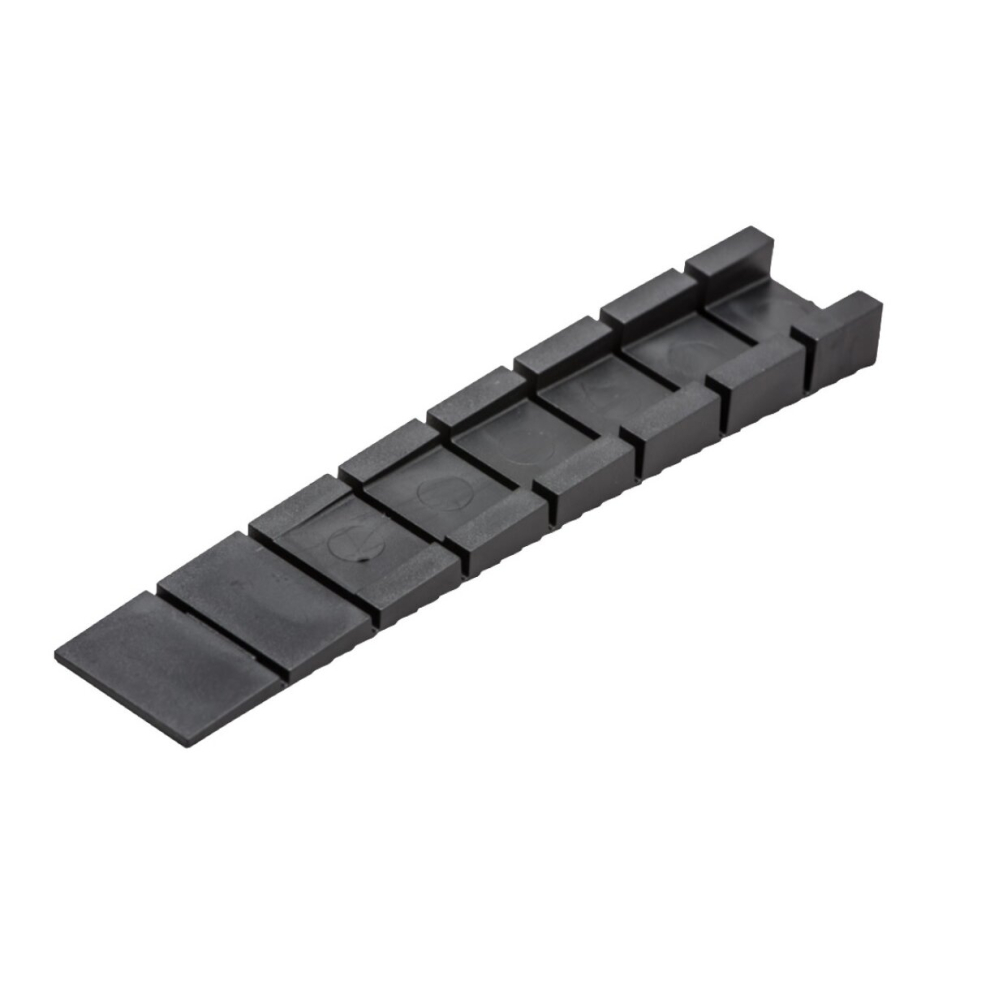 (Black) Furniture Alignment Leveller Wedges Adjustable 7427265794063