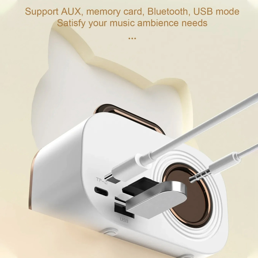 Retro Bluetooth Speaker Subwoofer Mini -White-image-OPC-PD8V8H5-NEW