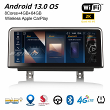 Erisin Qualcomm 8-Core 10.25" IPS Android 13 BMW 3er F30/31/34 4er F32/33/36 M3/4 F80/82 DAB+ Car Stereo Navi CarPlay 4+64GB