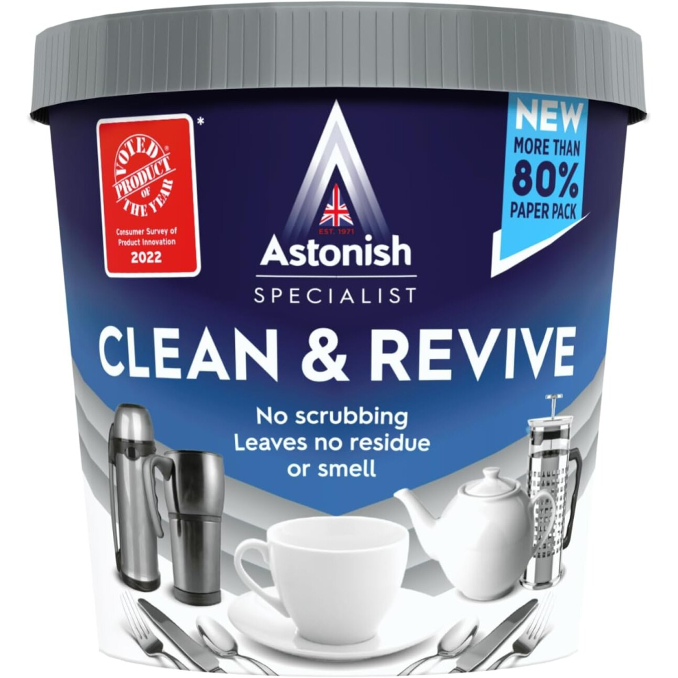 Astonish Specialist Clean Tea and Coffee Stains, for Cups and Teapots, 350g