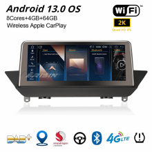 Erisin Qualcomm 10.25" IPS Android 13 BMW X1 E84 CIC GPS DAB+ Car Stereo CarPlay DSP 4GB+64GB 8-Core Bluetooth 5.0