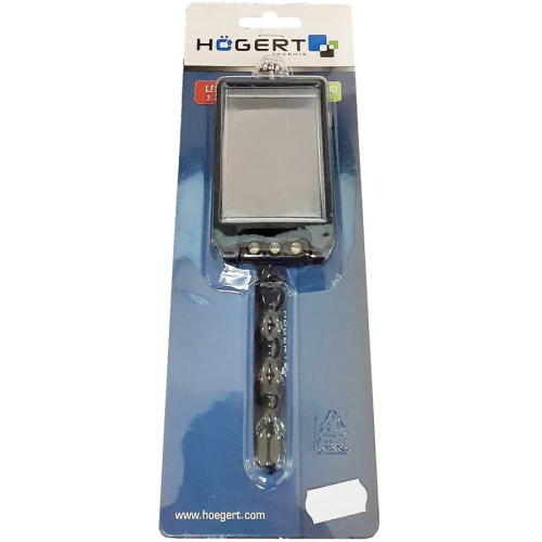Rectangular Inspection Mirror with LED Light HT4R504 of Hogert 2