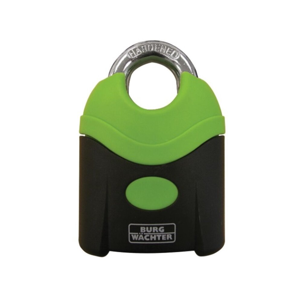 Burg Wachter Hardened Steel Padlock Emerald 480 70 4003482103616