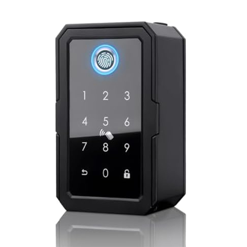 Smartkey Lock Box, Home Key Wireless Smartlock Box, Electronic Key Box App Digital Code Bluetooth Key Safe for Host