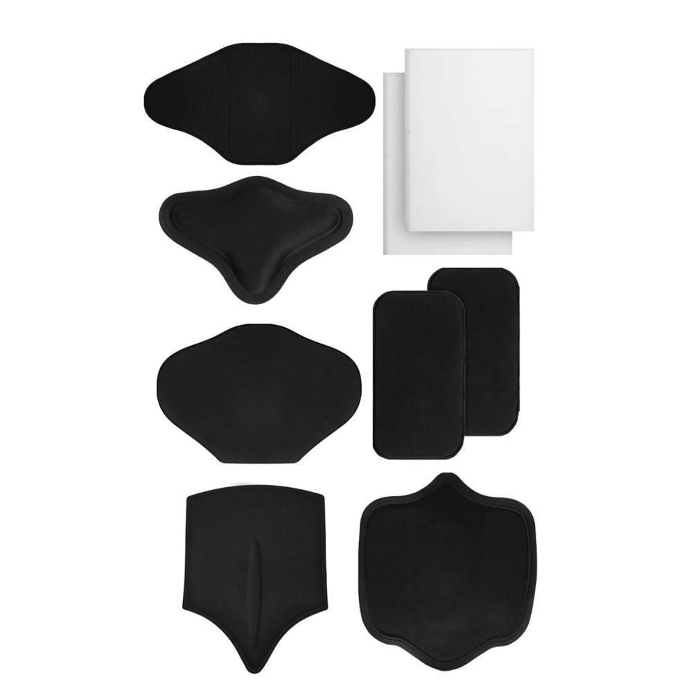9 Pcs Lipo Foam Board Set AB Abdominal Board Tummy Board Side Front and Back Compression Boards for Waist
