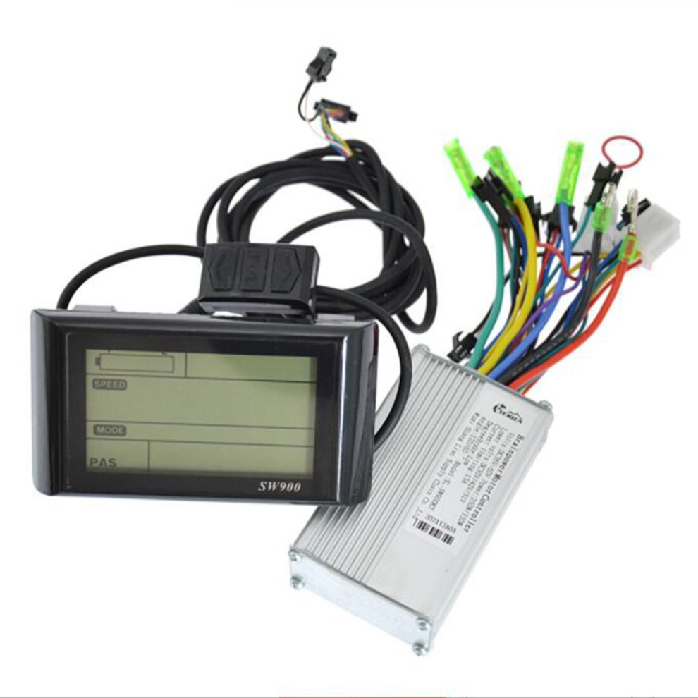 36V-60V SW900 Screen LCD Display Meter Controller for Electric Bicycle E-Bike Speed Control Display Bicycle