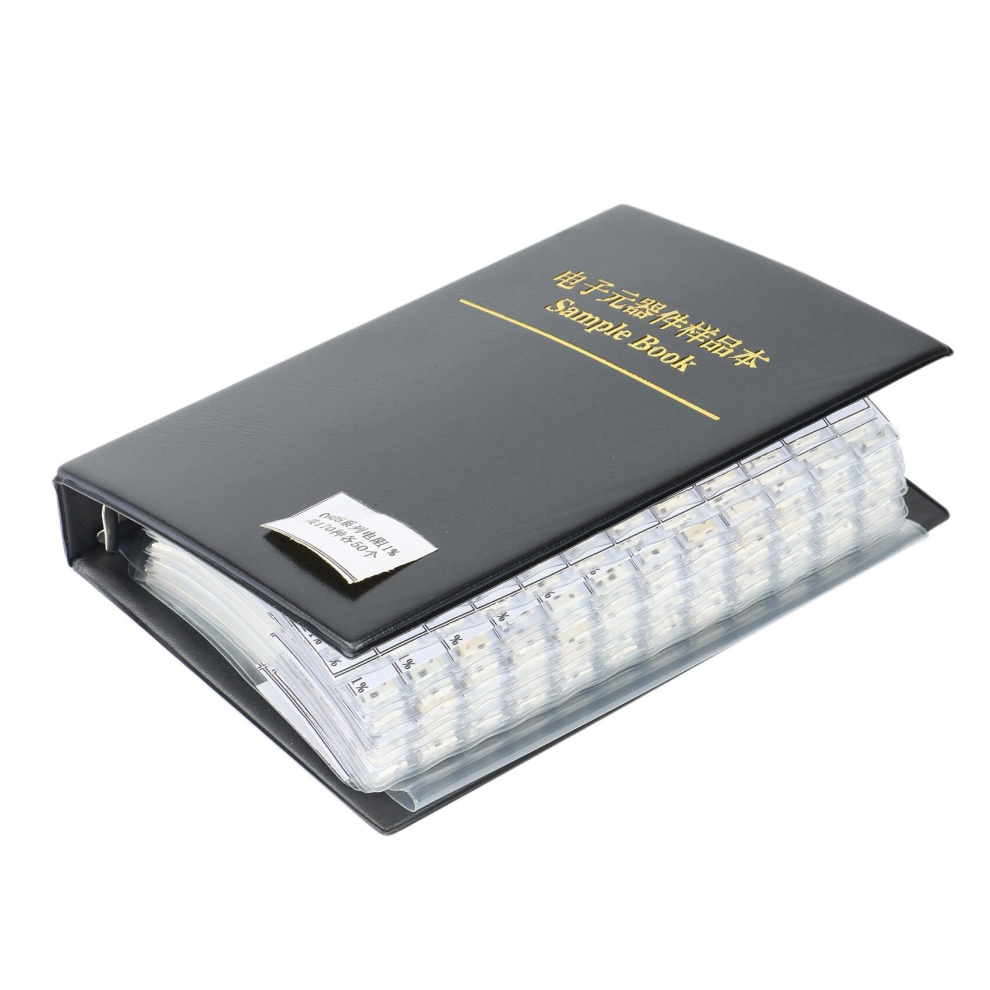 170values X 50pcs=8500pcs 0805 1% 0R-10M ohm SMD Resistor Kit RC0805 FR-07 series Sample Book Sample Kit