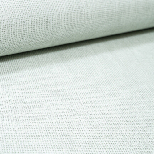 Muriva Sage Light Green Wallpaper Plain Linen Effect Metallic Silver Shimmer Muriva
