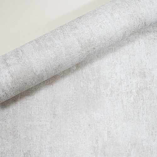 Muriva Plain Cream Concrete Effect Wallpaper Textured Distressed Gold Metallic Vinyl 2