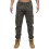 Ze Enzo (32 Regular, Khaki) Enzo Mens Elasticated Waist Stretch Cuffed Jeans 3