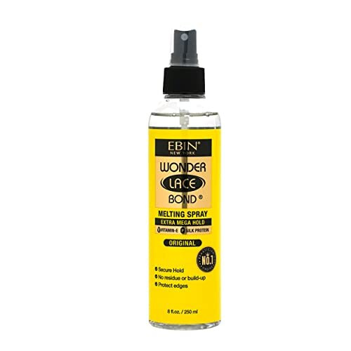 EBIN Wonder Lace Bond Lace Melt Spray 250ml, Original Extra Mega Hold