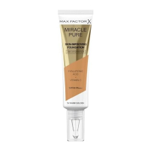 (76-warm golden) MIRACLE PURE skin-improving foundation 24h hydration SPF30