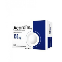 Acard 150 mg, 60 gastro-resistant tablets