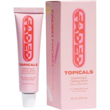 Faded Topicals Mini Brightening Clearing Serum Pink Scars and Spots Skin Care 15ml