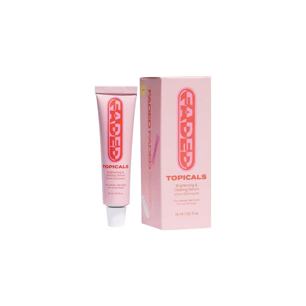 Topicals Faded Mini Brightening Clearing Serum Pink Scars And Spots Skin Care 15Ml