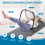 Costway Abdominal Fitness Machine Crunch Roller & Sit Up Training Assistant 7